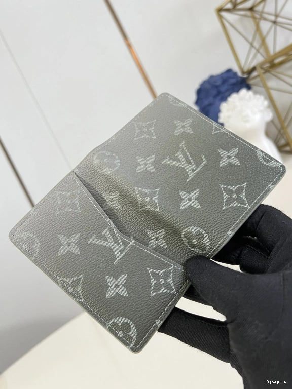 cm LOUIS Pocket Organizer-7.5*11.1*1 VUITTON 0801